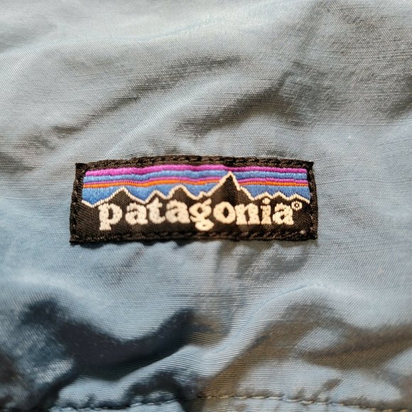 Patagonia Swim Trunks Shorts Mesh Lined Mens Size XXL Blue Pockets VGC - Picture 4 of 5